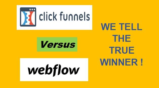 ClickFunnels Vs Webflow